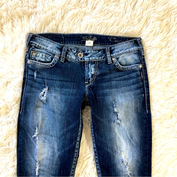 Silver Brand Tuesday Crop Jeans, Size: 27, EUC! - Picture 2 of 10